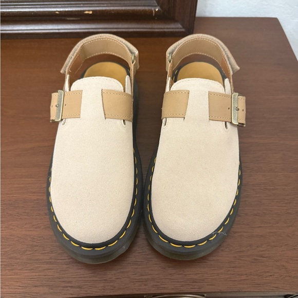 Dr. Martens Jorge II Suede & Leather Slingback Mules - Picture 3 of 7